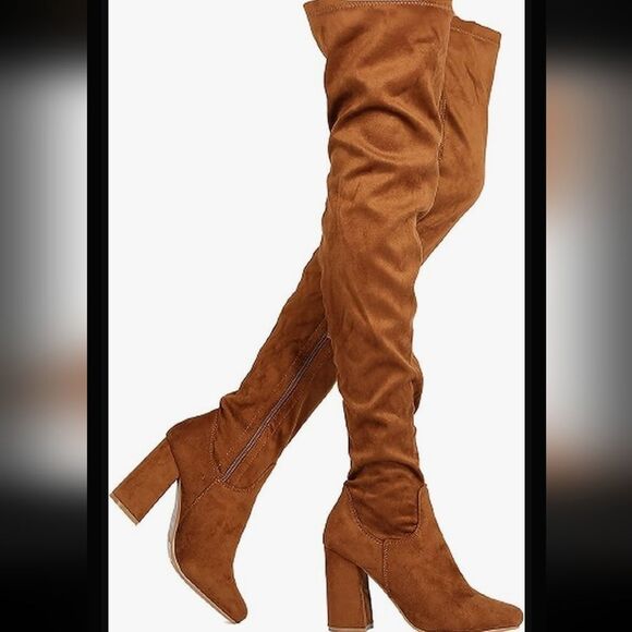 BRAND NEW SONHODOSPES KNEE LENGTH ZIPPER CLOSURE WOMEN'S BOOT - Picture 4 of 16